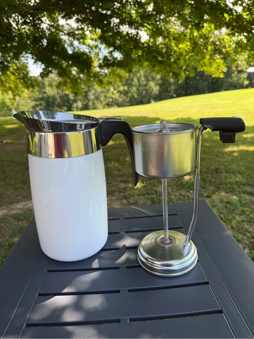 Corningware vintage percolator